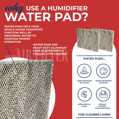 2-Pack Compatible with Lennox WB2-12, WB2-12A Humidifier Filter by Air Filter Factory