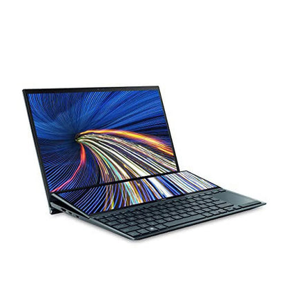 ZenBook Duo 14 UX482 14" FHD Touch Display, Intel Evo Platform, Core i5-1155G7, 8GB RAM, 512GB PCIe SSD, ScreenPad Plus, Windows 10 Home, Wifi 6E, Celestial Blue, UX482EAR-EB51T