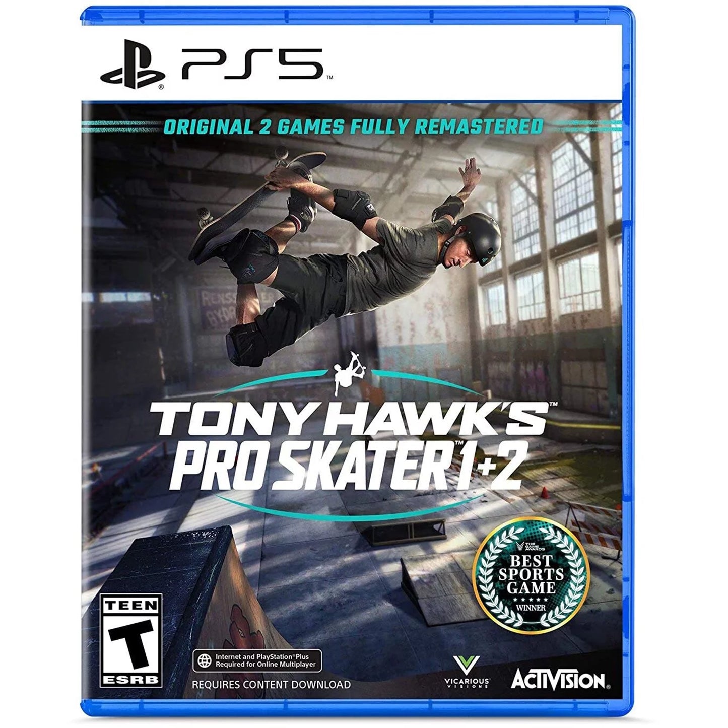 Tony Hawk's Pro Skater 1 and 2 With SpiderMan Miles Morales - Two Games For PS5