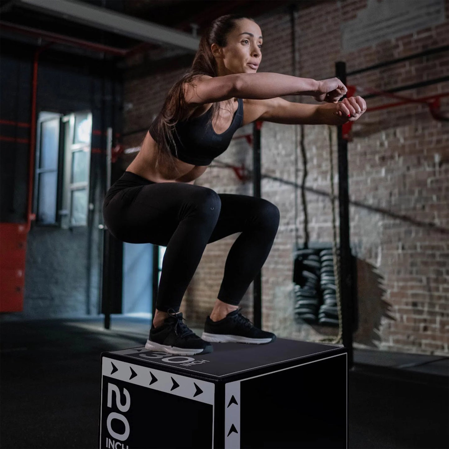 BalanceFrom Fitness 60lb Versatile 3-in-1 Plyometric Jumping Exercise Box