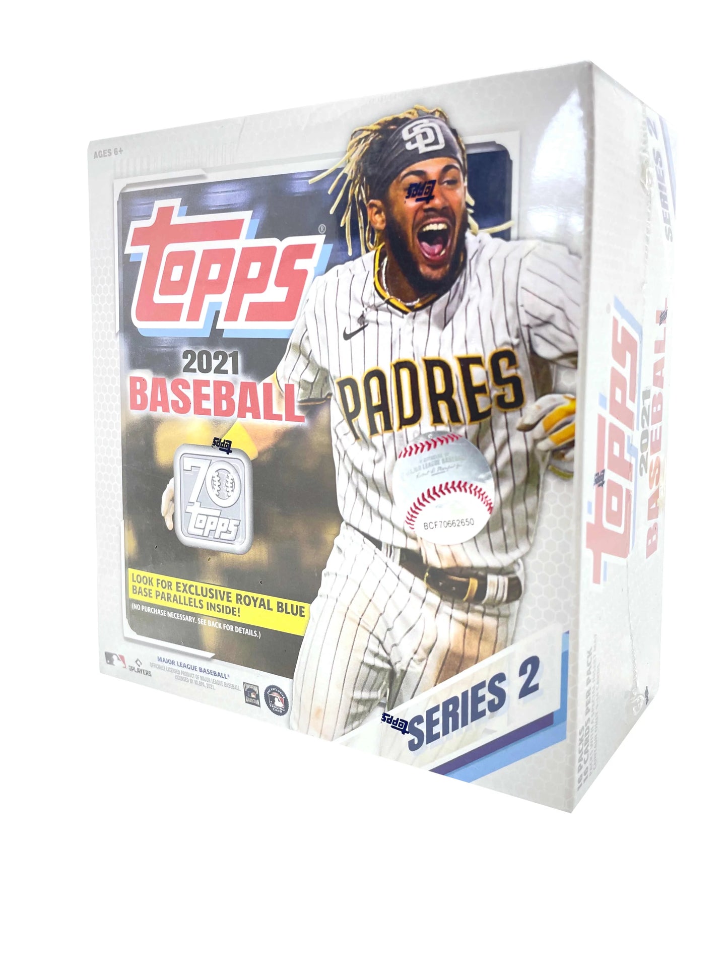 2021 Topps MLB Baseball Trading Cards Series 2 Baseball Mega Box- Includes Exclusive Blue Base Parallel