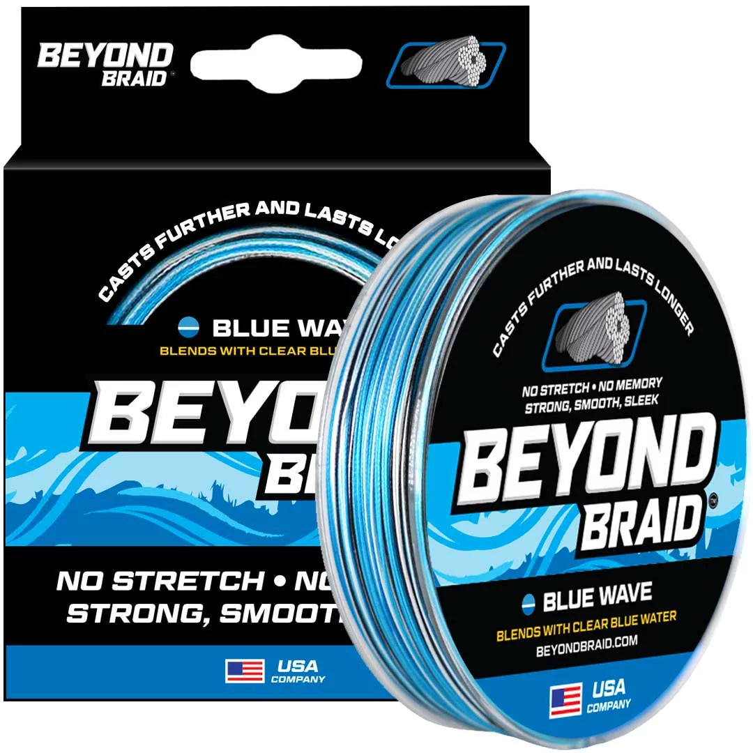 Beyond Braid Blue Wave 2000 yards 100lb