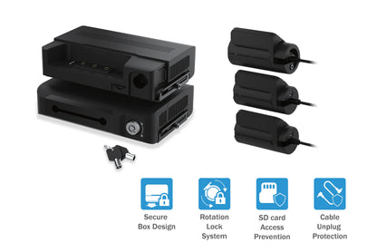 BlackVue DR770X Box 64GB | Cloud Dashcam Front Rear Inside 1080P | Built-in GPS WiFi Parking Mode