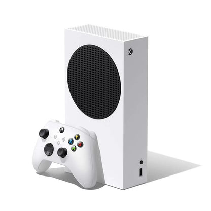 Xbox Series S 512GB white Gaming Console + T5 Earbuds With Microphone BOLT AXTION Bundle Used