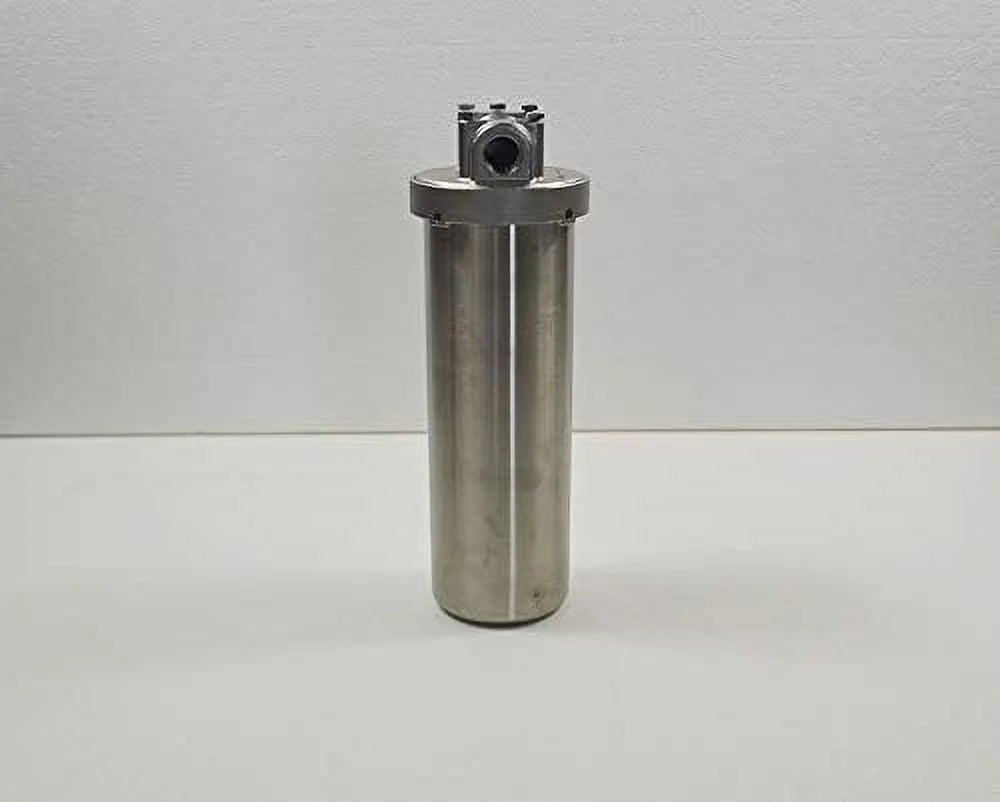 Techtongda 1/2"NPT Water Filter Housing for Whole House Water Purification of 304 Stainless Steel #025159