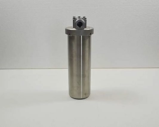 Techtongda 1/2"NPT Water Filter Housing for Whole House Water Purification of 304 Stainless Steel #025159