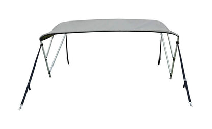 Bimini Top Boat Cover 36" H X 67"-72" W 6' Long 3 Bow Gray