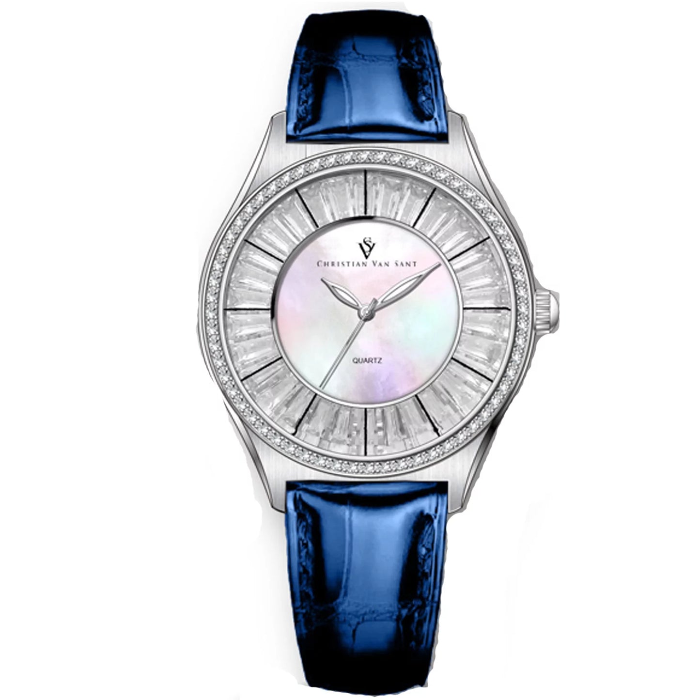 Christian Van Sant Women's Luna Mother of pearl Dial Watch - CV3202