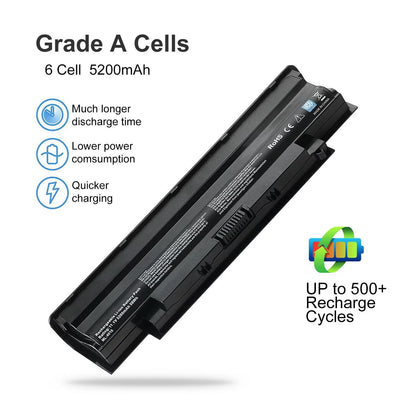 Battery for Inspiron 3420 3520 15r 17r 14r 13r N5110 N5010 P/N: TKV2V 4T7JN