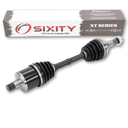 Sixity XT Rear Left Axle compatible with Can-Am Outlander 800R 2015 - EFI 4X4