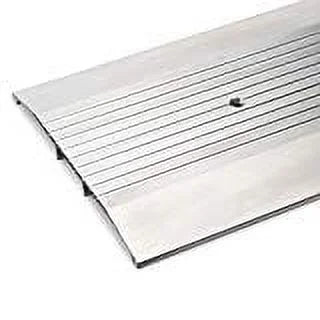 7" Wide x 1/2" Heavy Duty Corrugated Aluminum Threshold Made in USA (3 FT (36") Long)