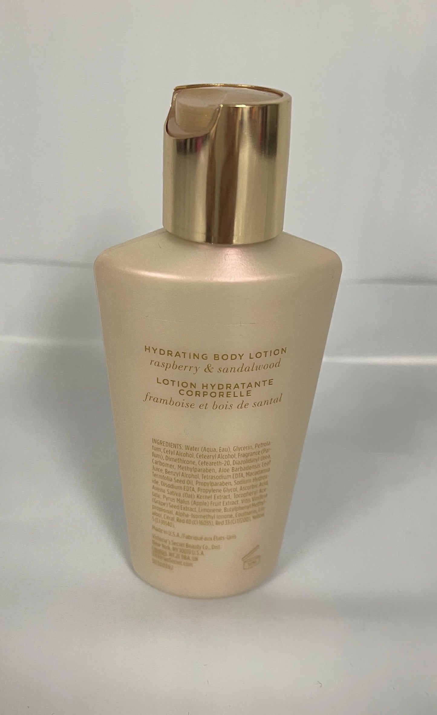 Victoria's Secret Midnight Dare Hydrating Body Lotion 2fl oz. Travel Size Rasberry Sandalwood