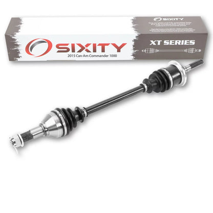 Sixity XT Front Right Axle compatible with Can-Am Commander 1000 2015 - STD DPS XT XT-P 4X4