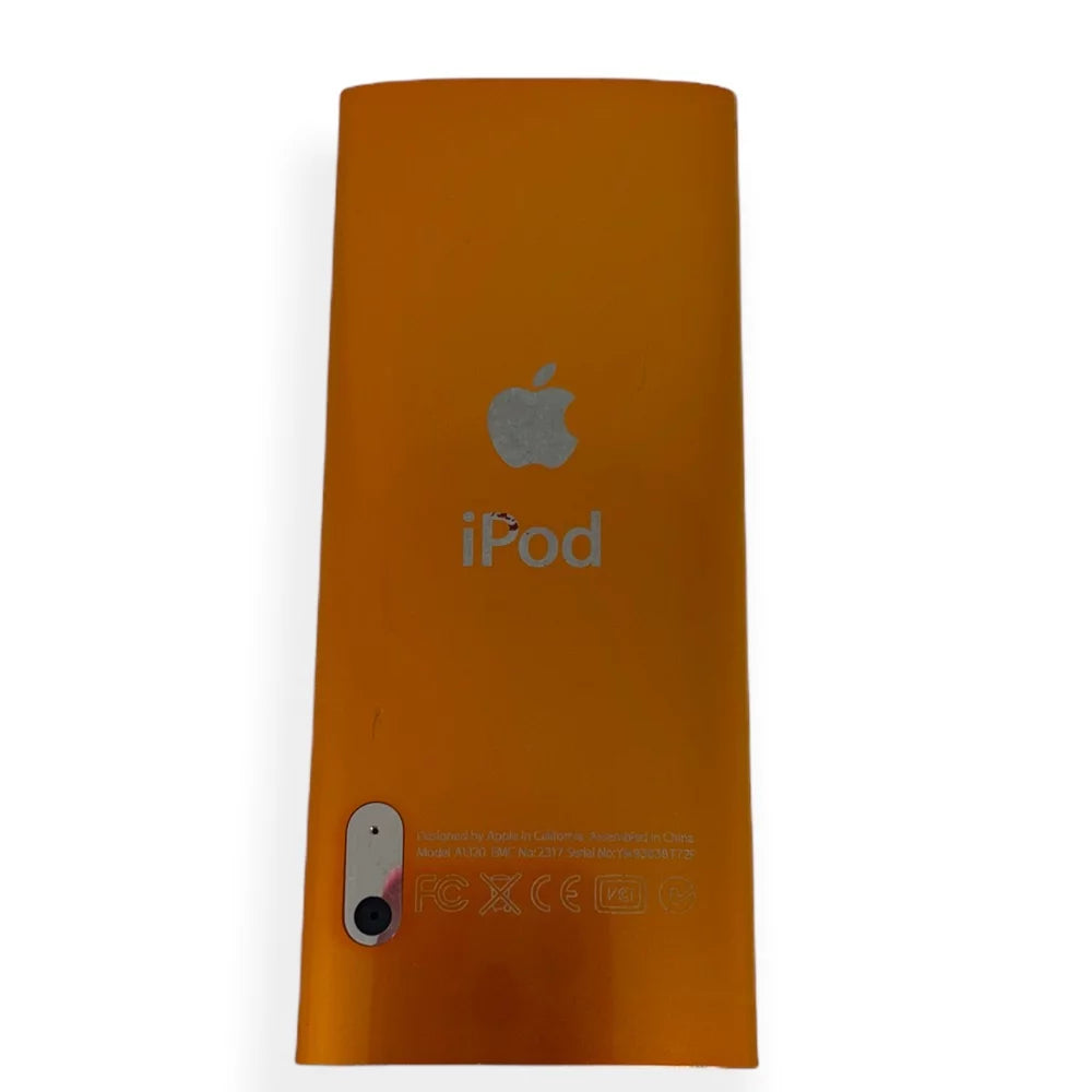 Apple iPod Nano 5th Generation 8GB Orange Bundle, Like New, No Retail Packaging!