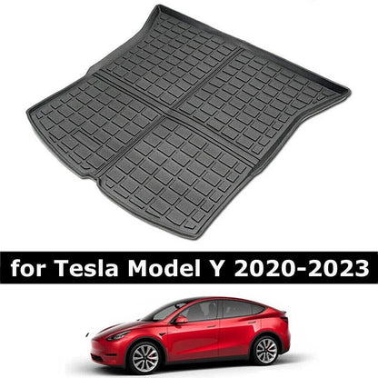 Trunk Liner Cargo Mat Carpet for Tesla Model Y 2020-2023 All Weather Waterproof