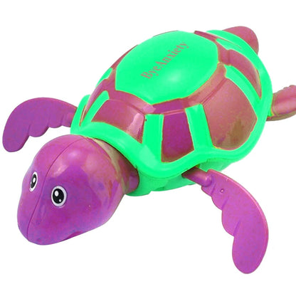 ByeAnxiety Play swimming pools, Bath Toys Wind up Swimming Sea Turtles for Kids