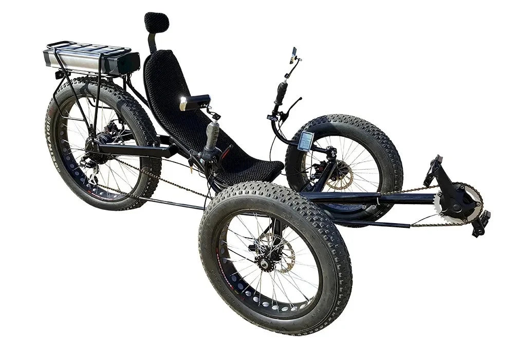 Ultimate Riding Experience Adult Recumbent Fat Tire Electric Tricycle