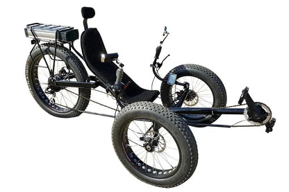 Ultimate Riding Experience Adult Recumbent Fat Tire Electric Tricycle