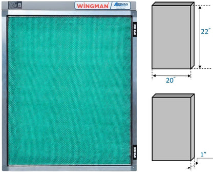 20x22x1 Electronic Air Filter - Homeowner Installed- Simply Replace Your Current AC Furnace Air Filter and PLUG IT IN!