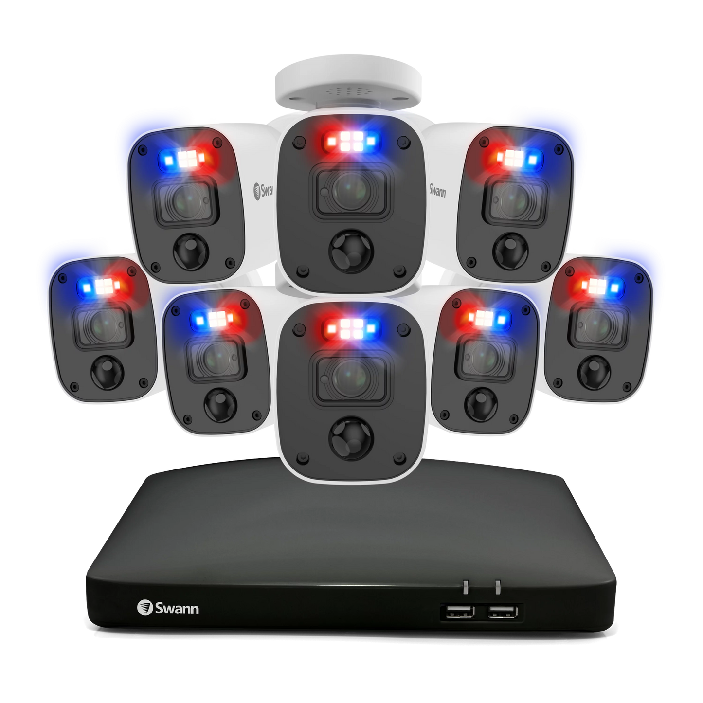 Swann SwannForce 8 Camera 8 Channel 4K Ultra HD DVR Security System