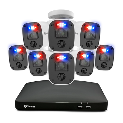 Swann SwannForce 8 Camera 8 Channel 4K Ultra HD DVR Security System