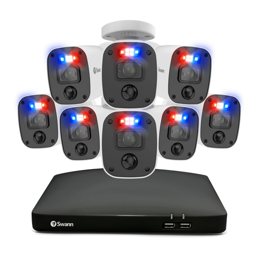 Swann SwannForce 8 Camera 8 Channel 4K Ultra HD DVR Security System