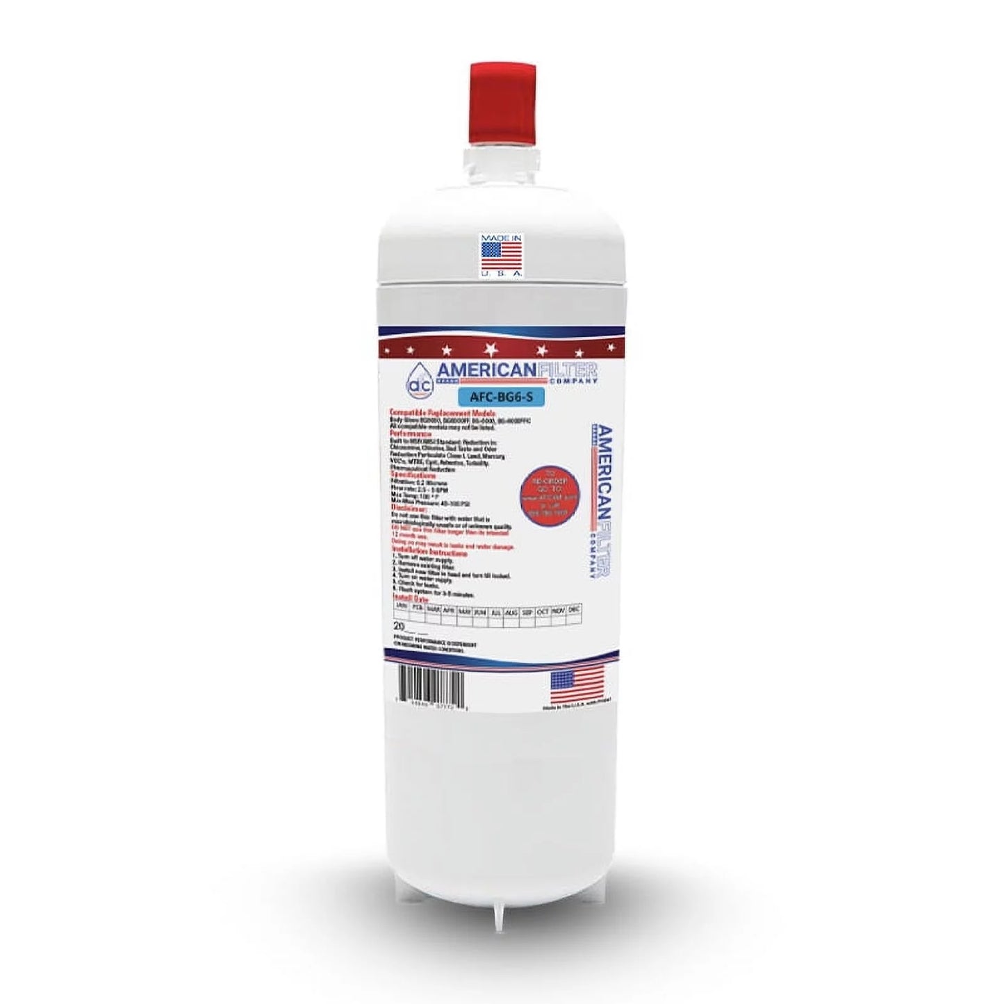 AFC Brand , Water Filter , Model # AFC-APH3-2 , Compatible with - 1 Filters - Made in U.S.A.