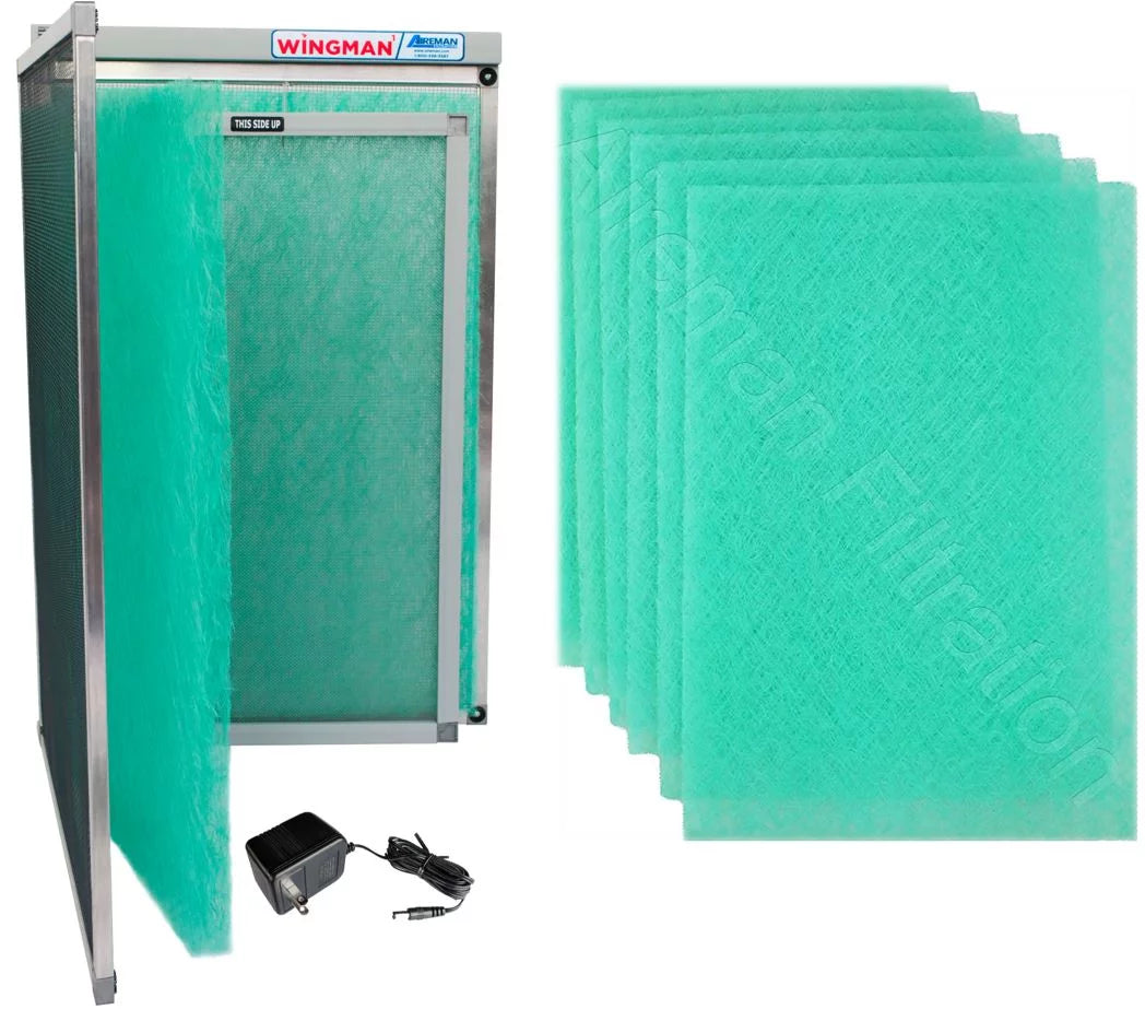 16x25x1 Electronic Air Filter Including Year Supply of Replacement Pads - Homeowner Installed- Simply Replace Your Current AC Furnace Air Filter and PLUG IT IN!