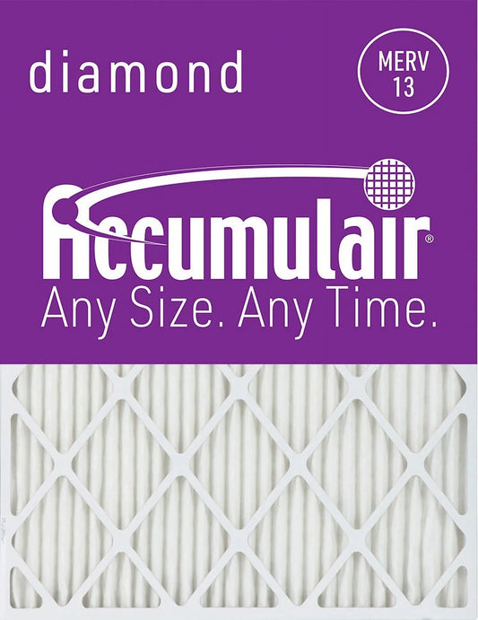 Accumulair Diamond 16x20x2 MERV 13 Air/Furnace Filters (6 pack)