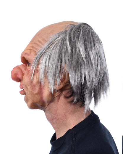 Zagone Studios Mens Old Man Grump Supersoft Costume Mask - Size 14 in.