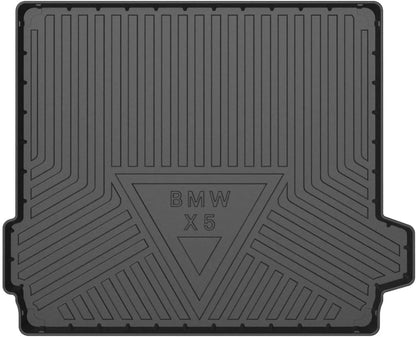 Cargo Liner fit 2019-2024 BMW X5 All Weather Rear Trunk Cover Cargo Tray Floor Mat for BMW X5 2019 2020 2021 2022 2023 2024 Accessory , Black