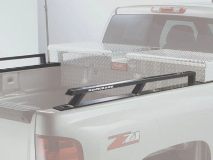 BACKRACK by RealTruck Side Rails to use w/ Standard Bed | Black, No Drill | 65509 | Compatible with 2017-2020 Ford F-250/F-350 6.5' Bed