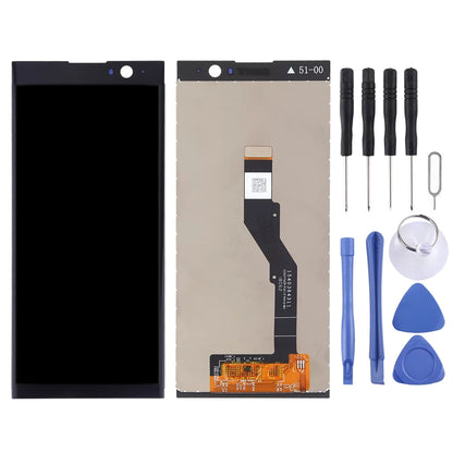 Cellphone Repair Parts OEM LCD Screen for Sony Xperia XA2 Plus with Digitizer Full Assembly(Black)