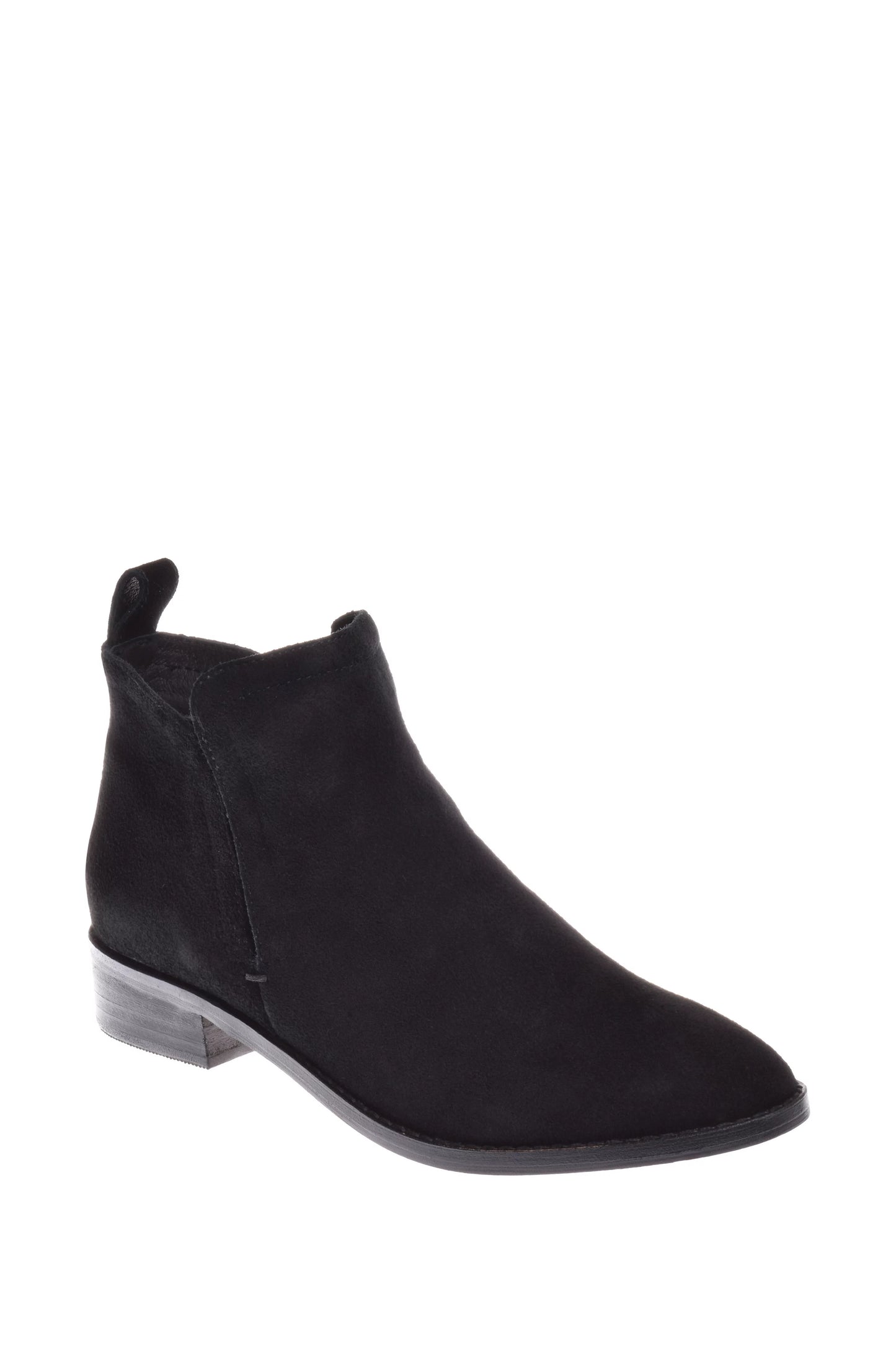 Chelsea Crew Kelly Suede Bootie - Black Suede