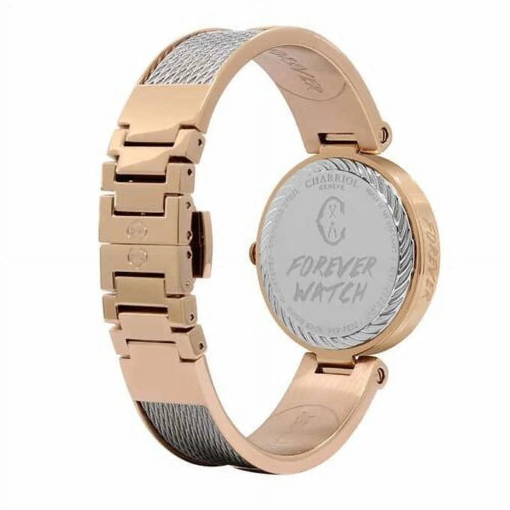 CHARRIOL Forever Tiger Rose Gold & Black Dial Ladies Watch