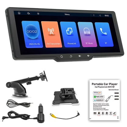 Walmart Car Player with Portable Wireless , Multi language Support, and Car Rearview Camera