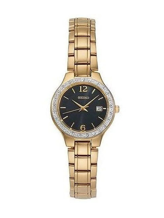 Seiko Women's Gold-Tone Watch SUR768