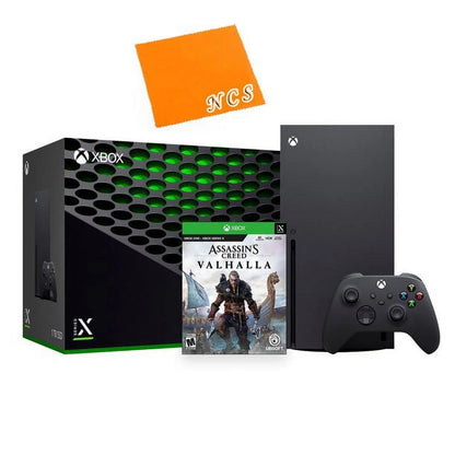 2022 Newest Xbox Series X Gaming Console System 1TB SSD Black Disc Drive With NCS Soft Anti-Slip Silicone Cover Skins & Thumb Grips Analog Caps