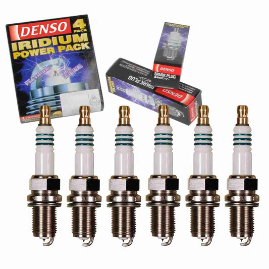 6 pc DENSO 5313 Iridium Power Spark Plugs for 32 00 0330 59 58 798 75 04 442 88 19 310 88 51 297 91 12 541 IQ22 Ignition Wire Secondary Fits select: 1999-2002 SAAB 2023-09-03 00:00:00