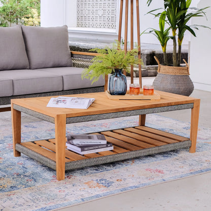 Cambridge Casual Nassau Teak Patio Coffee Table