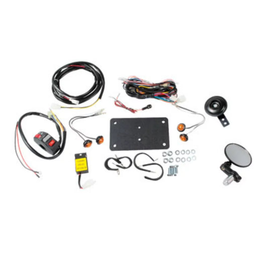 ATV Horn & Signal Kit with Recessed Signals for Honda RANCHER 420 4x4 AT DCT IRS 2015-2018